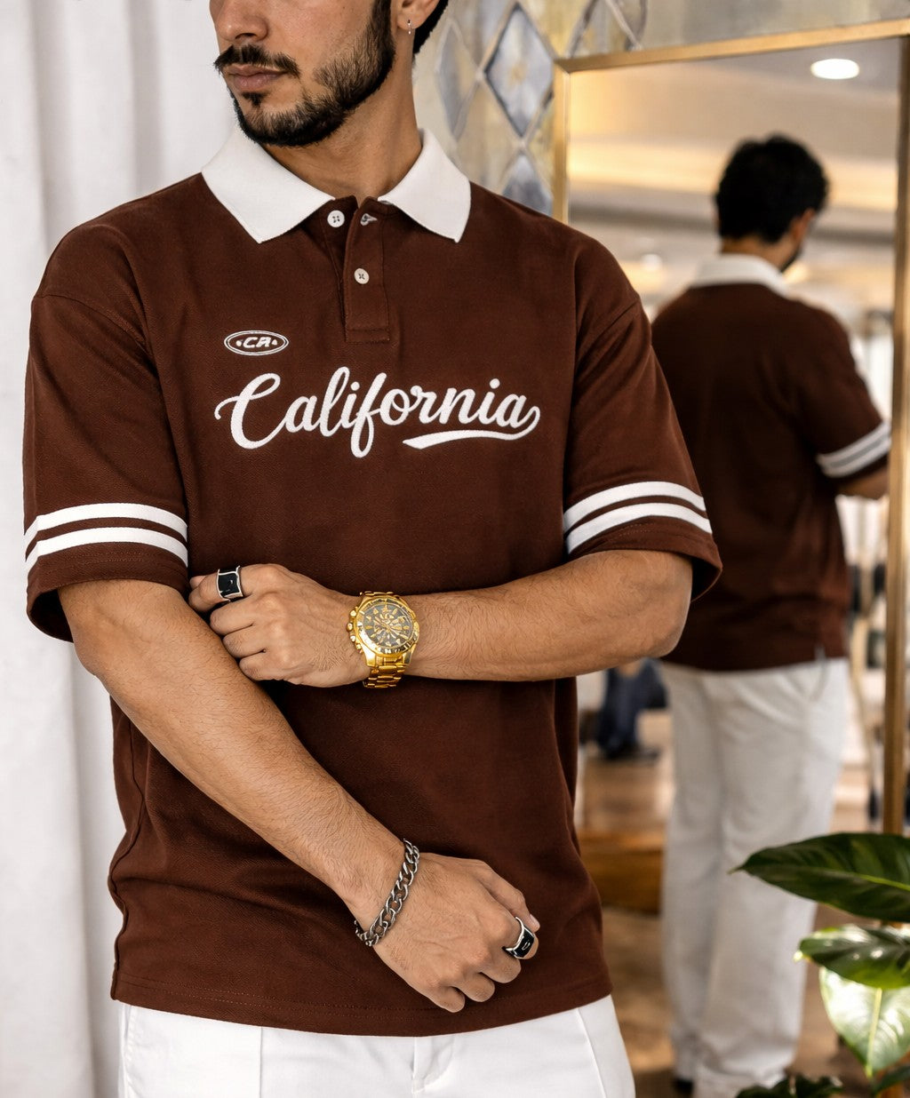 Califonia Drop Shoulder Polo