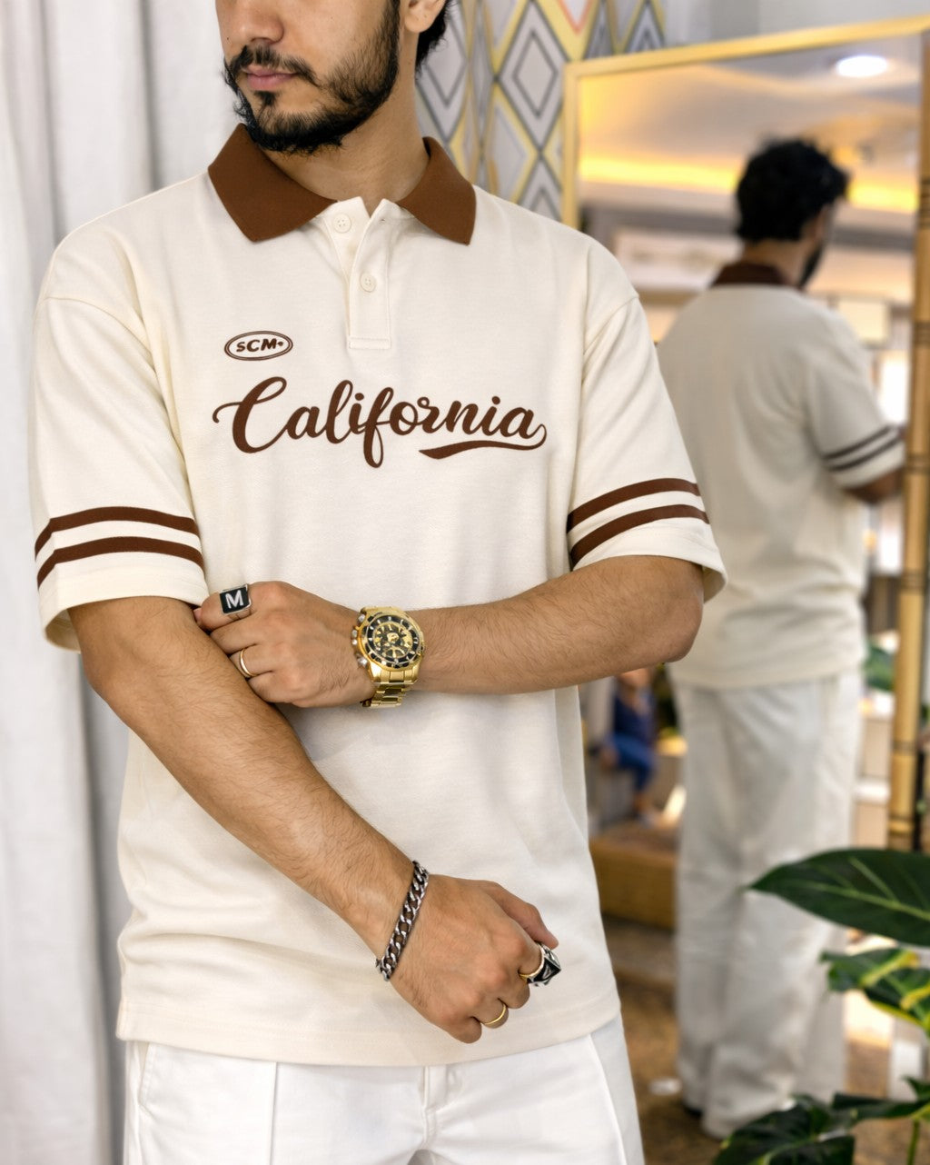 Califonia Drop Shoulder Polo