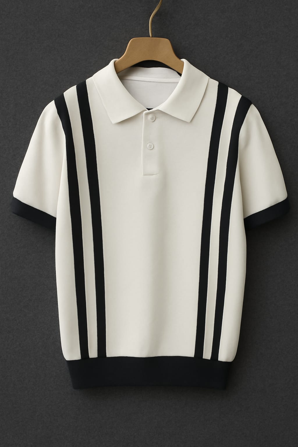 Classic Striped Polo