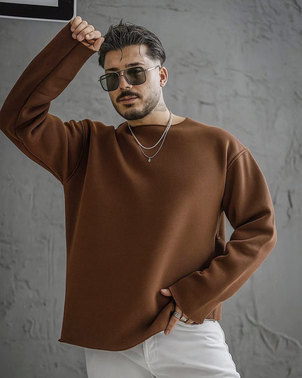 Oversize Drop Shoulder Full Sleeve T-shirts