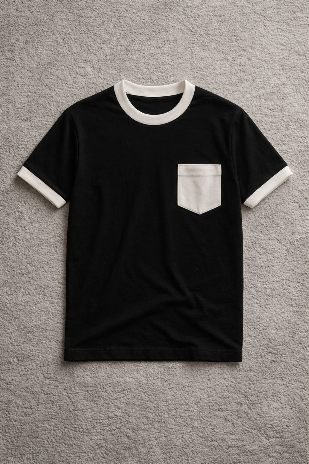 Pocket Cover Neck T-shirts
